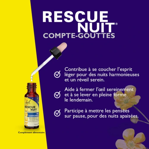 RESCUE® Nuit Fleurs de Bach