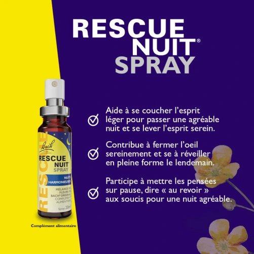 RESCUE® Nuit Fleurs de Bach