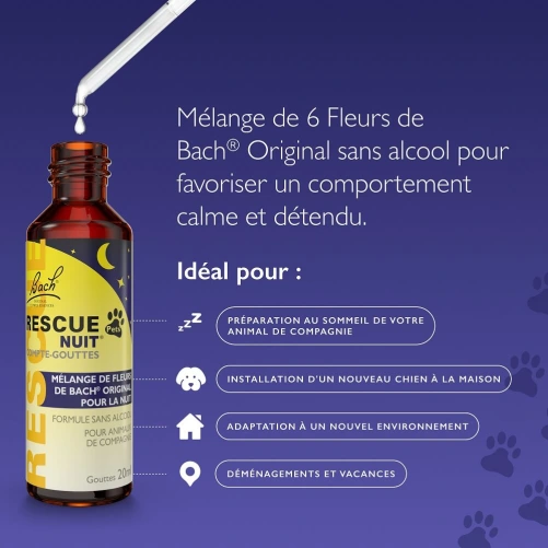RESCUE® Pets Nuit Compte-gouttes