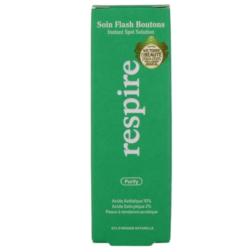 Respire Soin Flash Bouton