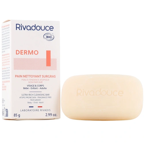 Rivadouce Dermo Pain Nettoyant Surgras Bio