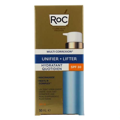 ROC Hydratant Quotidien SPF30 Unifier Lifter
