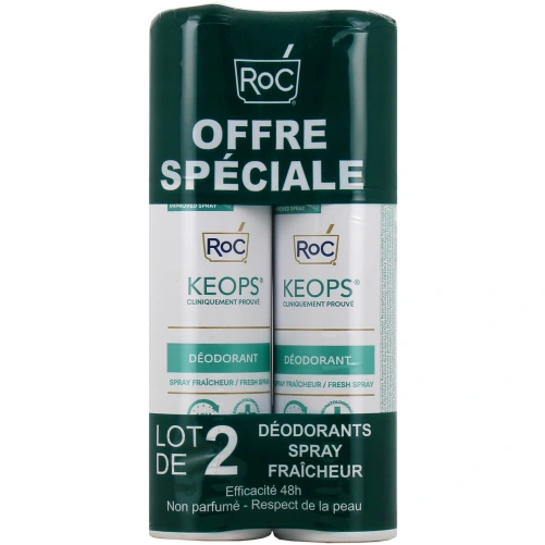 ROC Keops Déodorant Spray Fraîcheur 48h