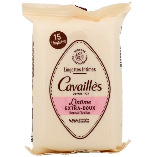 Rogé Cavaillès Lingettes Intimes Extra-Douces