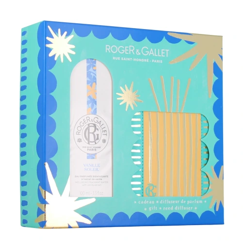 Roger et Gallet Coffret Eau Parfumée Bienfaisante et Diffuseur de Parfum
