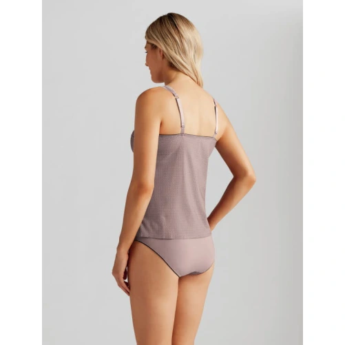 Romy Shirt Mauve / Noir AMOENA Everyday 44251