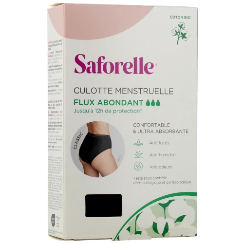 Saforelle Culotte de règles ultra-absorbante