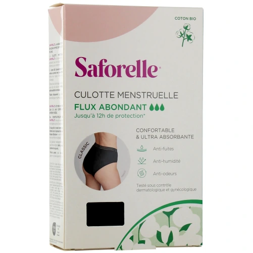 Saforelle Culotte de règles ultra-absorbante