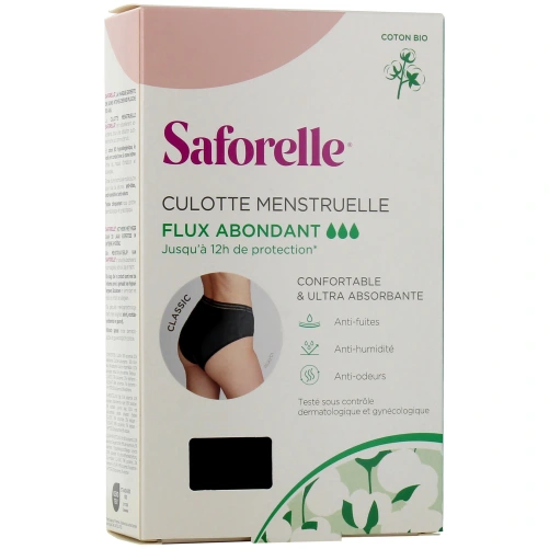 Saforelle Culotte de règles ultra-absorbante