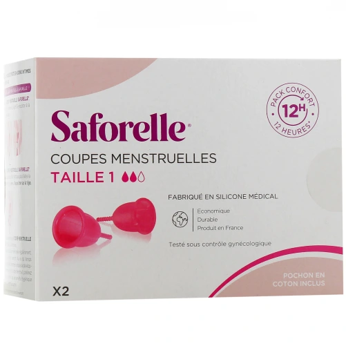 Saforelle Cup Protect Coupe Menstruelle x2
