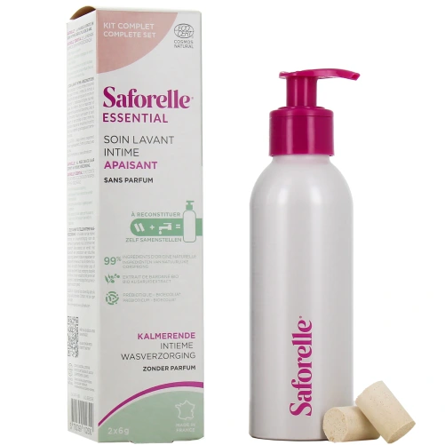 Saforelle Essential Soin lavant intime à reconstituer