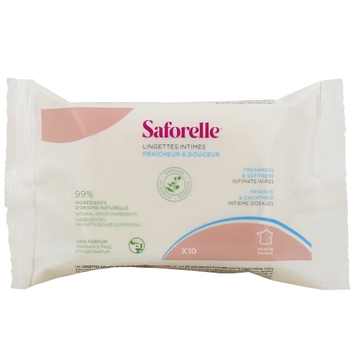 Saforelle Lingettes Intimes