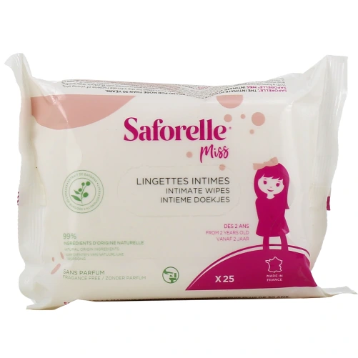 Saforelle Miss Lingettes Intimes