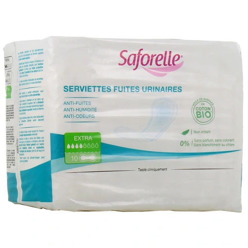 Saforelle Serviettes Fuites Urinaires