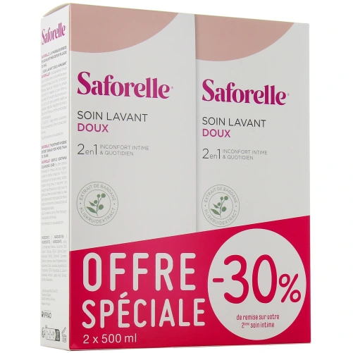 Saforelle Soin Intime Lavant Doux Savon Liquide
