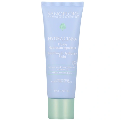 Sanoflore Hydra Ciana Soin Hydratant Apaisant