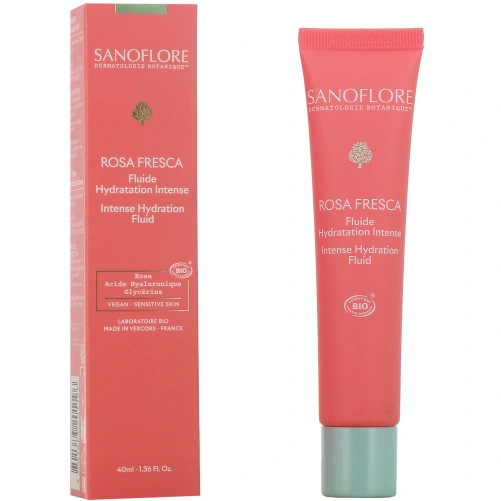 Sanoflore Rosa Fresca Soin Hydratation Intense