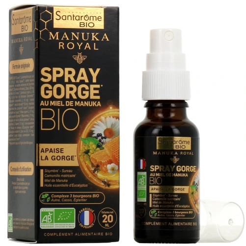 Santarome Spray Gorge Miel de Manuka Bio