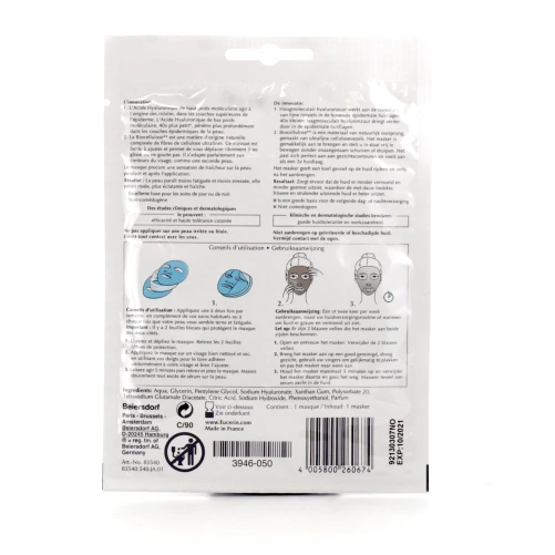 Eucerin Hyaluron-Filler Masque Intensif à l'Acide Hyaluronique