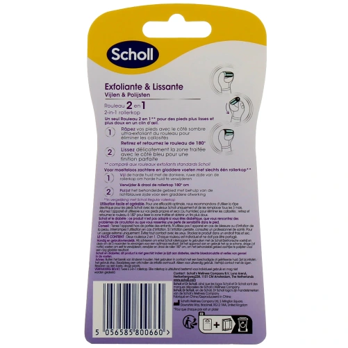 Scholl Recharges Velvet Smooth