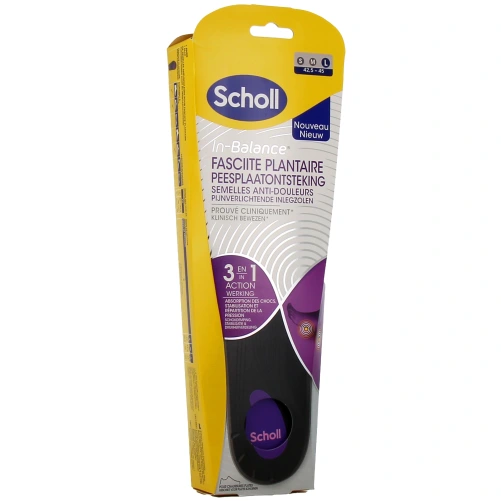 Scholl Semelles Fasciite Plantaire