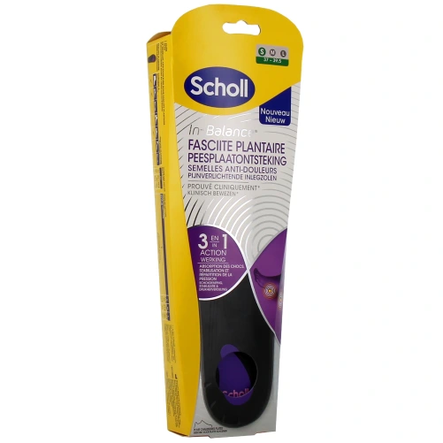 Scholl Semelles Fasciite Plantaire