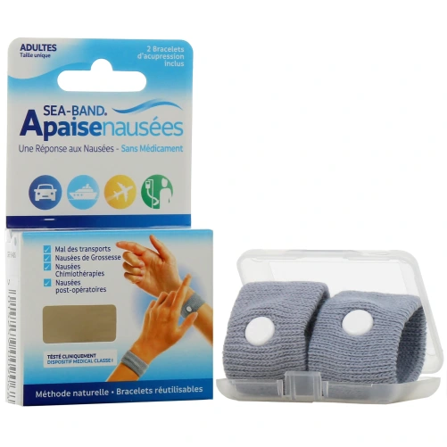 Sea Band Apaise Nausées Bracelets d'Acupression