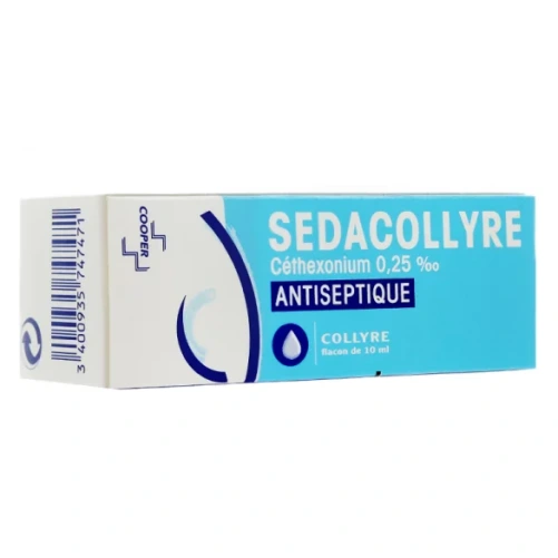 Sedacollyre Collyre Antiseptique