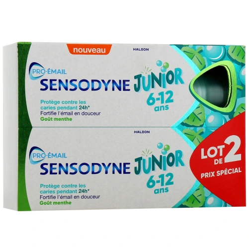 Sensodyne Junior Pro-émail Dentifrice 6-12 ans