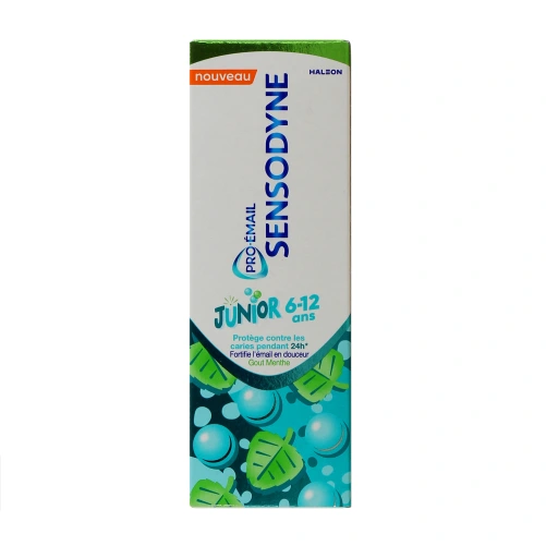 Sensodyne Junior Pro-émail Dentifrice 6-12 ans