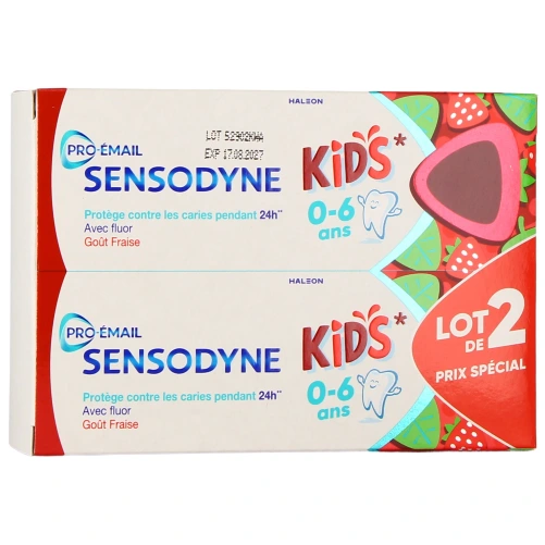 Sensodyne Pro-Email Dentifrice Enfant 2-6 ans
