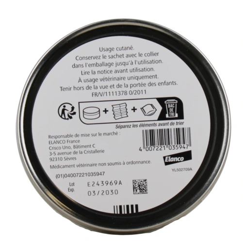 Seresto Collier Anti-puces et tiques pour chat