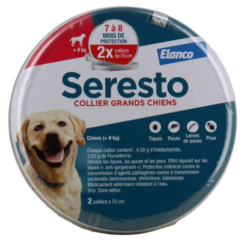 Seresto Collier pour Chien Anti-puces et Tiques