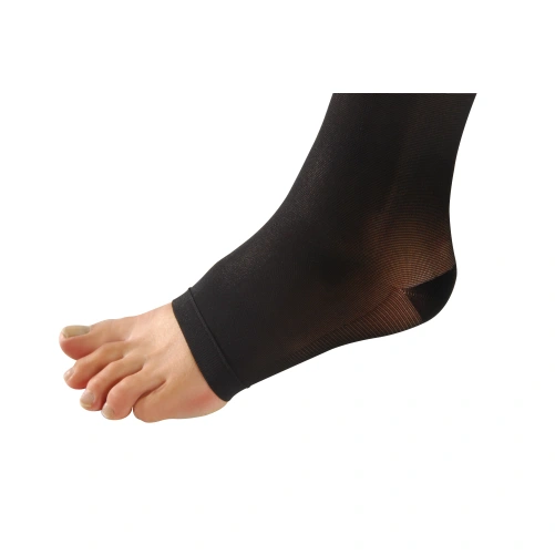 Sigvaris Essentiel Semi Transparent Chaussettes Pied Ouvert Classe 2