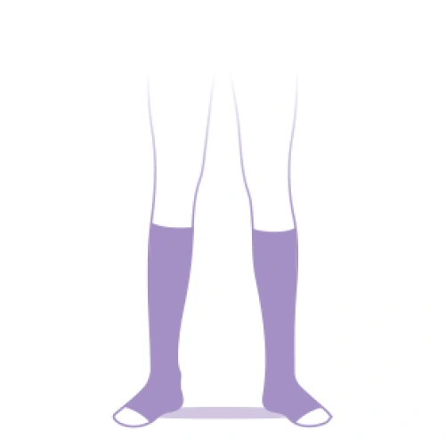 Sigvaris Men Essentiel Coton Instinct Chaussettes Pied Ouvert Classe 2