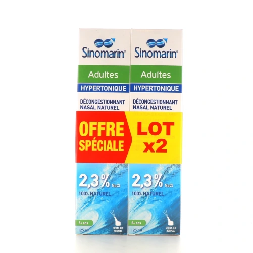 Sinomarin Hypertonique Nez Bouché