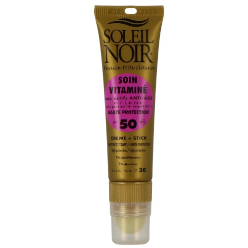 Soleil Noir Soin Vitaminé Crème + Stick
