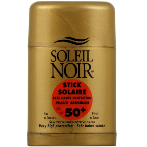 Soleil Noir Stick Solaire Zones Sensibles SPF 50+