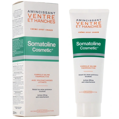 Somatoline Cosmetic Amincissant Ventre et Hanches Crème Effet Chaud