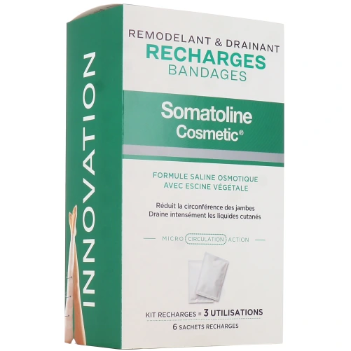 Somatoline Cosmetic Bandages Remodelants & Drainants