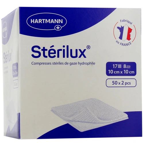 Sterilux ES Compresses Stériles