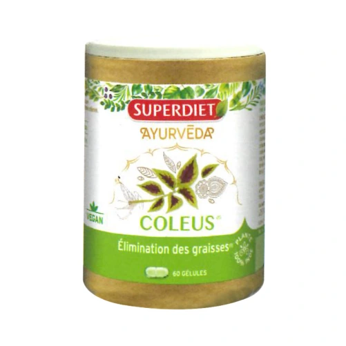 Super Diet Ayurvéda Coleus Élimination des Graisses