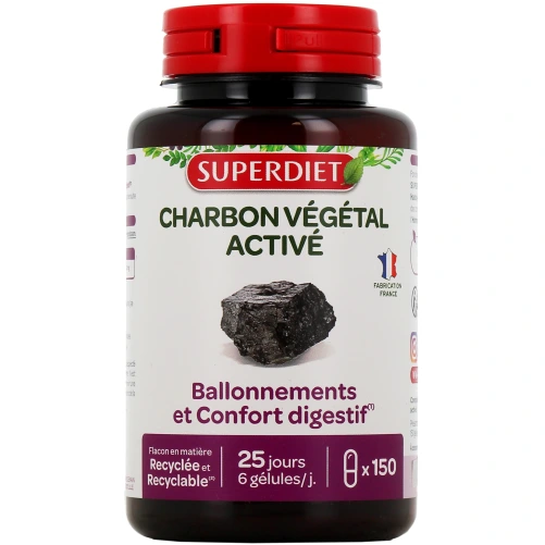 Super Diet Charbon Végétal Activé