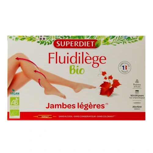 Super Diet Fluidilège Bio Jambes Légères