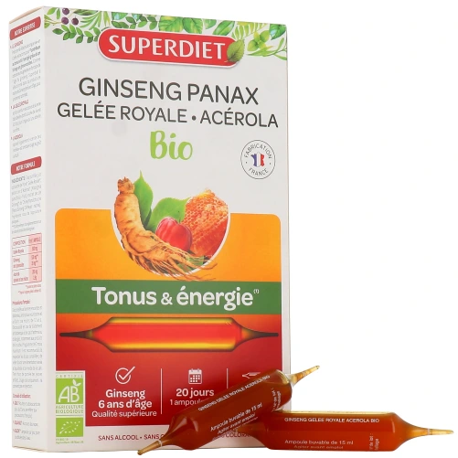 Super Diet Ginseng Gelée Royale Acérola Bio