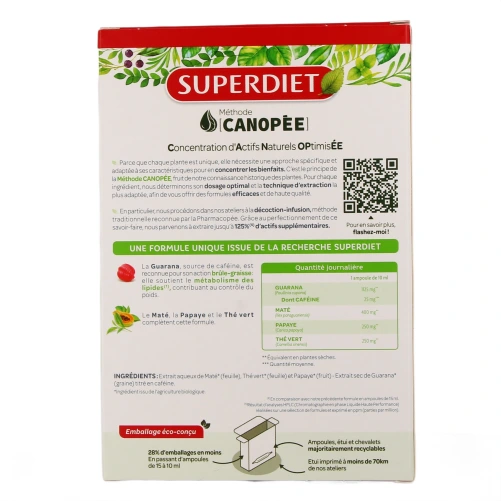 Super Diet Quatuor Brûle Graisse Bio