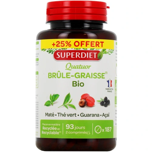 Super Diet Quatuor Brûle-Graisse Bio