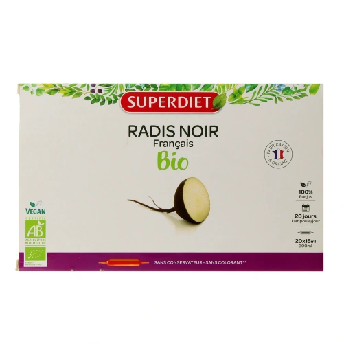 Superdiet Radis Noir Bio