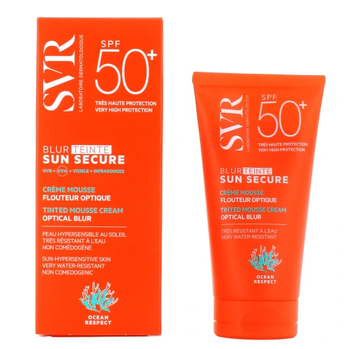 SVR Sun Secure Blur Crème Mousse Flouteur Optique SPF50+