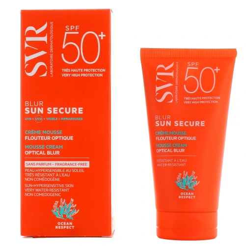 SVR Sun Secure Blur Crème Mousse Flouteur Optique SPF50+